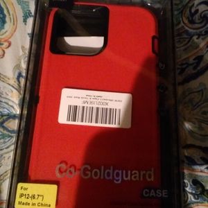 Red phone case for iphone 12